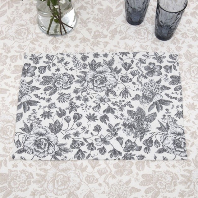 Σουπλά Dimeco 35x50 Sicily Grey Σουπλά Dimeco 35x50 Sicily Grey