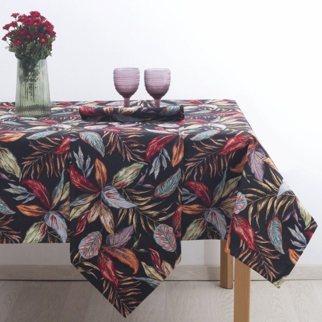 Runner Dimeco Με Μύτη 35x140 Verona Black Runner Dimeco Με Μύτη 35x140 Verona Black