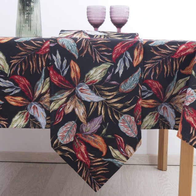 Runner Dimeco Με Μύτη 35x140 Verona Black Runner Dimeco Με Μύτη 35x140 Verona Black