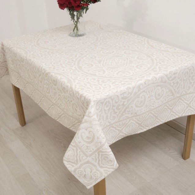 Τραπεζομάντηλο Dimeco 140x180 Capri Beige Τραπεζομάντηλο Dimeco 140x180 Capri Beige