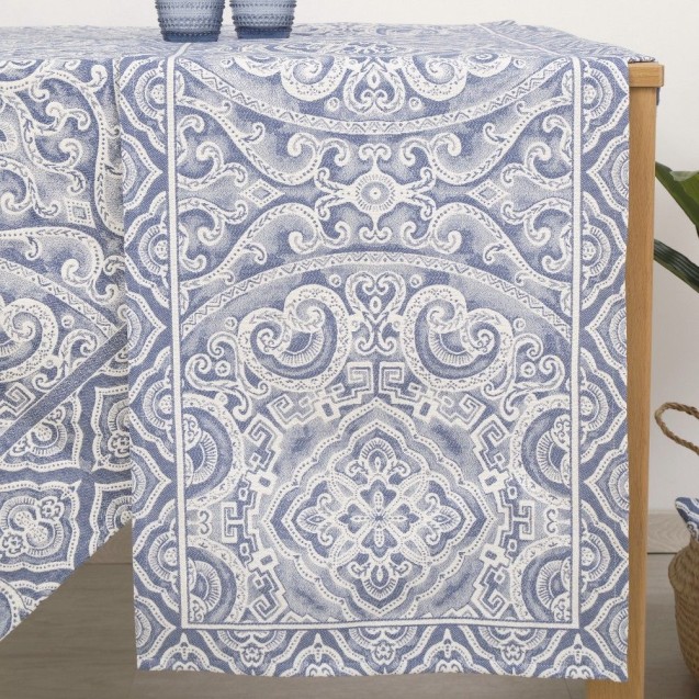 Τραπεζομάντηλο Dimeco 140x220 Capri Blue Τραπεζομάντηλο Dimeco 140x220 Capri Blue