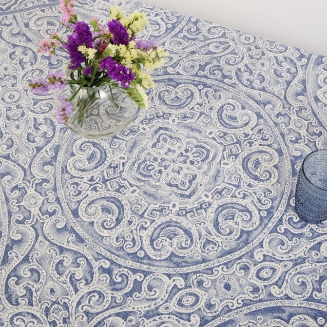 Τραπεζομάντηλο Dimeco 140x220 Capri Blue Τραπεζομάντηλο Dimeco 140x220 Capri Blue
