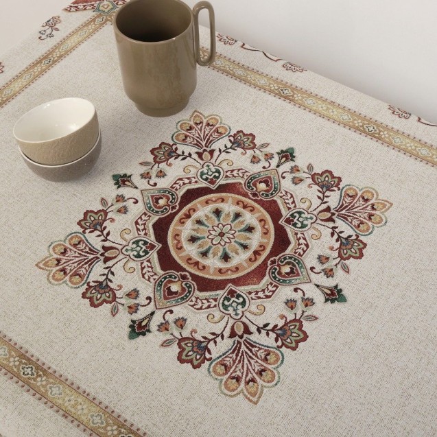 Τραπεζομάντηλο Dimeco 140x140 Morena Brown Τραπεζομάντηλο Dimeco 140x140 Morena Brown