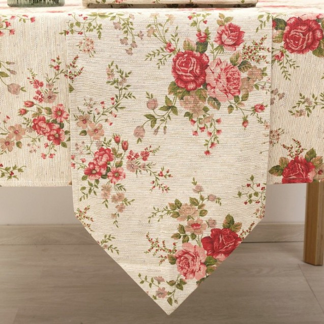 Runner Dimeco Με Μύτη 35x140 8150 Red Runner Dimeco Με Μύτη 35x140 8150 Red