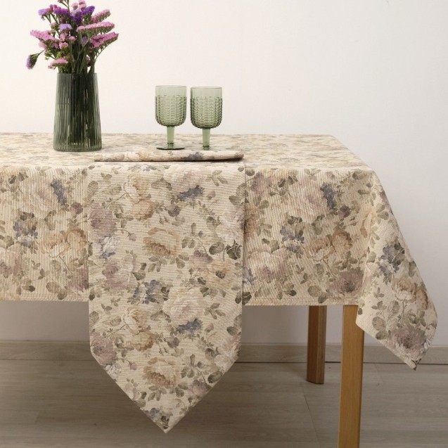 Τραπεζομάντηλο Dimeco 135x180 8160 Beige Τραπεζομάντηλο Dimeco 135x180 8160 Beige