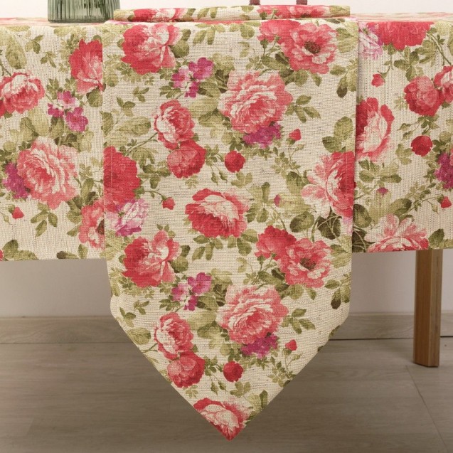 Runner Dimeco Με Μύτη 33x100 8160 Red Runner Dimeco Με Μύτη 33x100 8160 Red