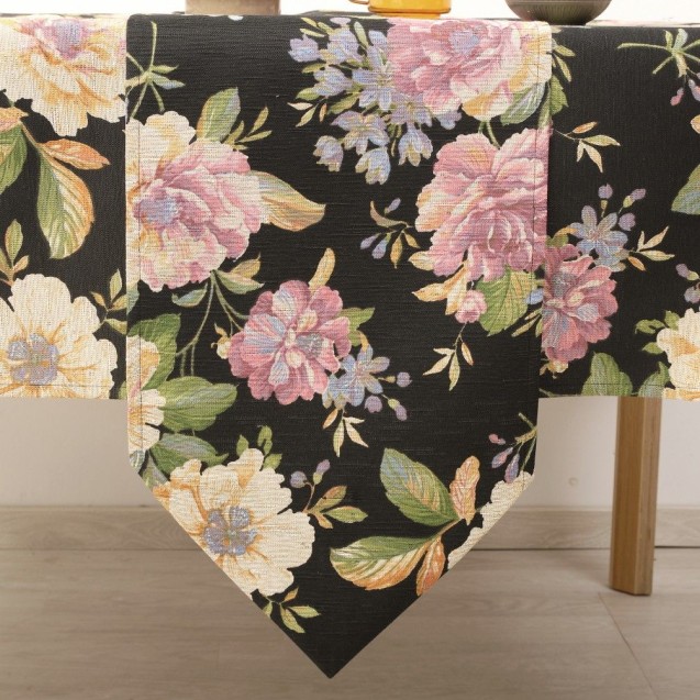 Runner Dimeco Με Μύτη 40x180 8170 Black Runner Dimeco Με Μύτη 40x180 8170 Black