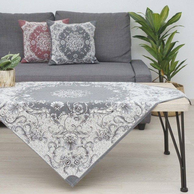 Μαξιλαροθήκη Διακόσμησης Dimeco Μονής Όψης 45x45 Adel Grey Μαξιλαροθήκη Διακόσμησης Dimeco Μονής Όψης 45x45 Adel Grey