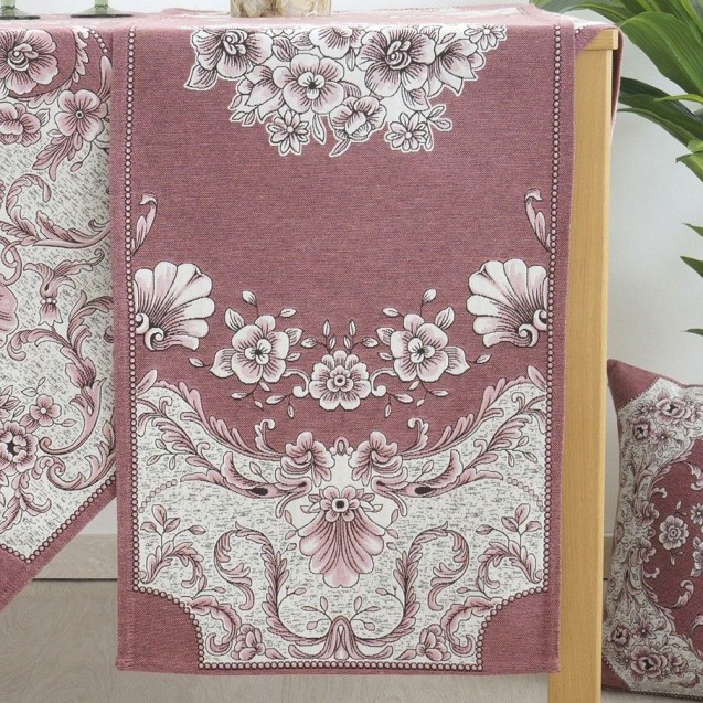 Καρέ Dimeco 100x100 Adel Rose Καρέ Dimeco 100x100 Adel Rose