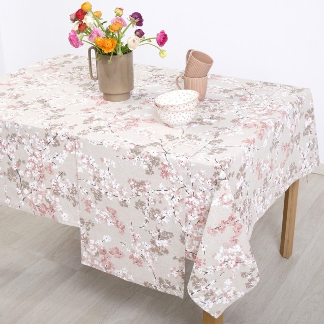 Τραπεζομάντηλο Dimeco 135x135 5109 Beige Τραπεζομάντηλο Dimeco 135x135 5109 Beige