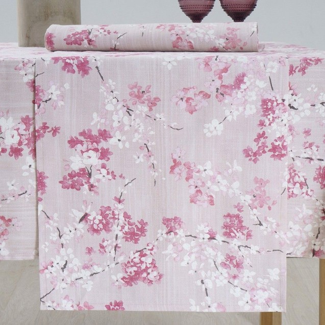 Τραπεζομάντηλο Dimeco 140x300 5109 Rose Τραπεζομάντηλο Dimeco 140x300 5109 Rose