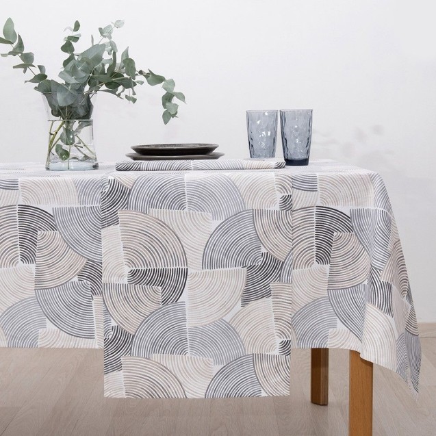 Τραπεζομάντηλο Dimeco 135x135 5170-1 Grey Τραπεζομάντηλο Dimeco 135x135 5170-1 Grey