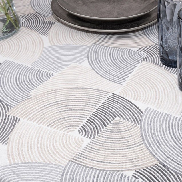 Τραπεζομάντηλο Dimeco 135x135 5170-1 Grey Τραπεζομάντηλο Dimeco 135x135 5170-1 Grey