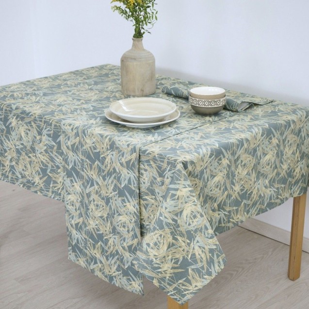 Τραπεζομάντηλο Dimeco 140x260 Bamboo Green Τραπεζομάντηλο Dimeco 140x260 Bamboo Green