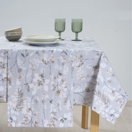 Τραπεζομάντηλο Dimeco 135x135 Botanic Grey