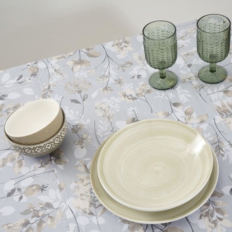 Τραπεζομάντηλο Dimeco 135x135 Botanic Grey