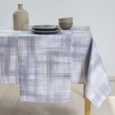 Τραπεζομάντηλο Dimeco 140x260 Check Grey