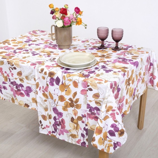 Καρέ Dimeco 85x85 Grace Purple Καρέ Dimeco 85x85 Grace Purple