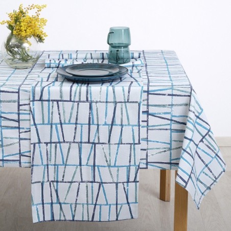 Τραπεζομάντηλο Dimeco 140x220 Indy Petrol