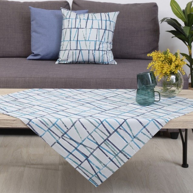 Τραπεζομάντηλο Dimeco 140x260 Indy Petrol Τραπεζομάντηλο Dimeco 140x260 Indy Petrol
