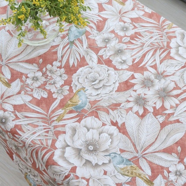 Runner Dimeco 40x160 Ivy Terracotta Runner Dimeco 40x160 Ivy Terracotta