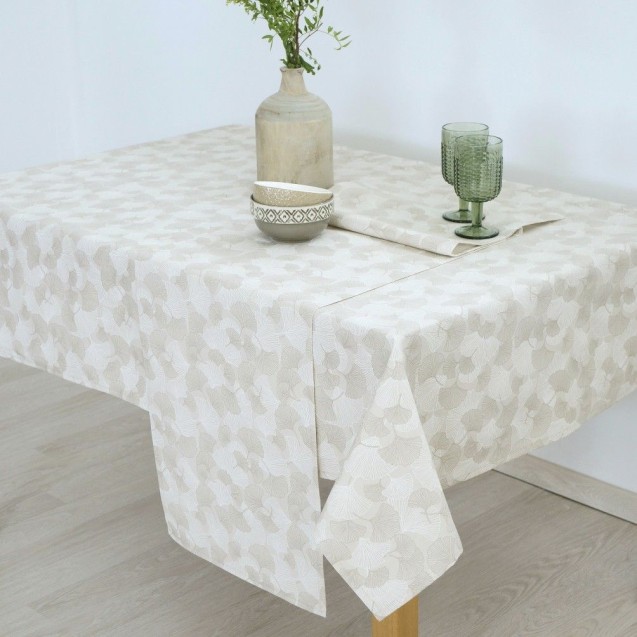 Τραπεζομάντηλο Dimeco 135x135 Jade Beige Τραπεζομάντηλο Dimeco 135x135 Jade Beige