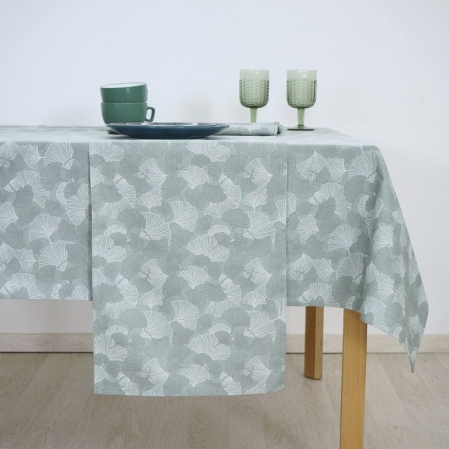 Τραπεζομάντηλο Dimeco 135x135 Jade Green Τραπεζομάντηλο Dimeco 135x135 Jade Green
