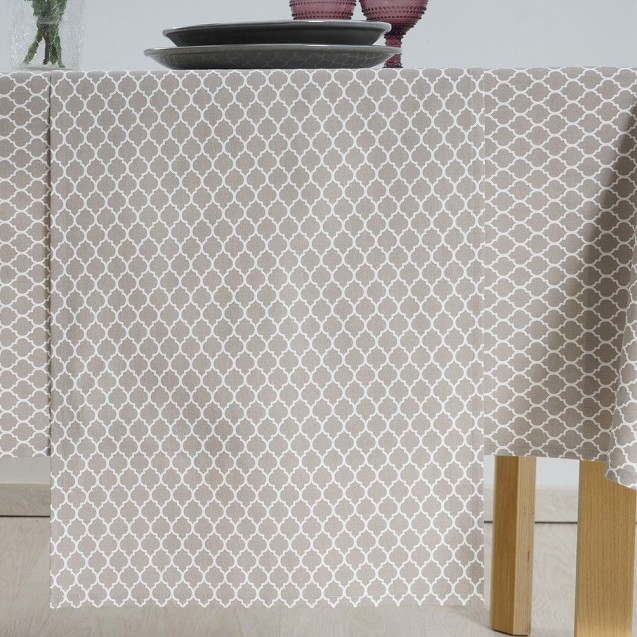 Τραπεζομάντηλο Dimeco 140x260 Luz Brown Τραπεζομάντηλο Dimeco 140x260 Luz Brown