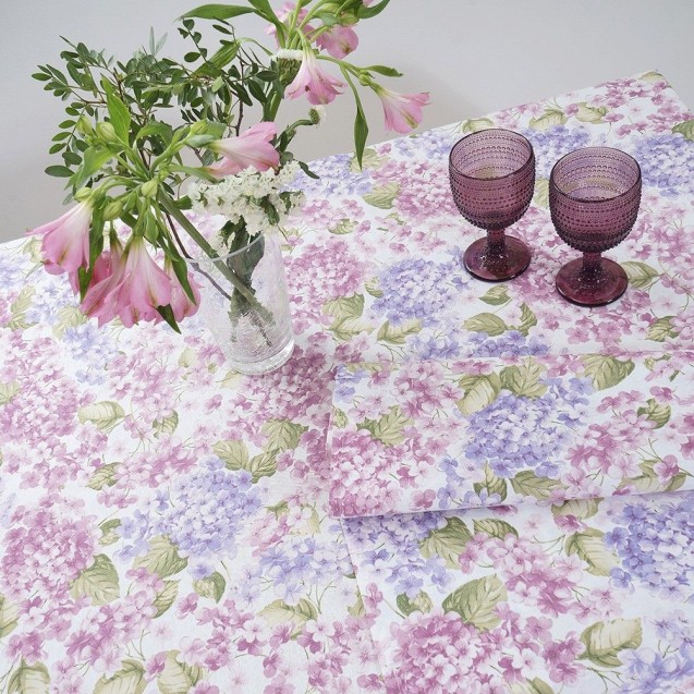 Τραπεζομάντηλο Dimeco 135x135 Lilac Τραπεζομάντηλο Dimeco 135x135 Lilac
