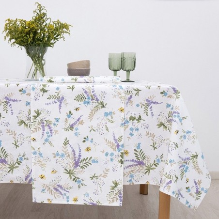 Τραπεζομάντηλο Dimeco 140x260 Lily Blue