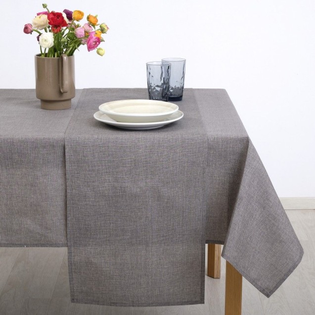 Τραπεζομάντηλο Dimeco 135x180 5403 Grey Τραπεζομάντηλο Dimeco 135x180 5403 Grey