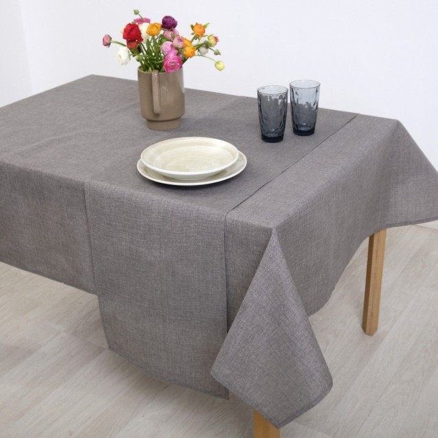 Τραπεζομάντηλο Dimeco 135x180 5403 Grey Τραπεζομάντηλο Dimeco 135x180 5403 Grey