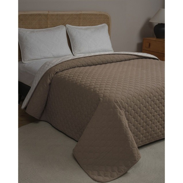 Κουβερλι Chenille Υπερδιπλο Adam Home 220x240 Mistral Camel Κουβερλι Chenille Υπερδιπλο Adam Home 220x240 Mistral Camel