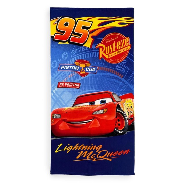 Πετσέτα Θαλάσσης Quick Dry Disney Home Cars 38 70x140 Blue Πετσέτα Θαλάσσης Quick Dry Disney Home Cars 38 70x140 Blue