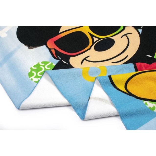 Πετσέτα Θαλάσσης Quick Dry Disney Home Mickey 01 70x140 Sky Blue Πετσέτα Θαλάσσης Quick Dry Disney Home Mickey 01 70x140 Sky Blue