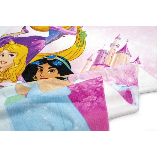 Πετσέτα Θαλάσσης Quick Dry Disney Home Princess 30 70x140 Pink Πετσέτα Θαλάσσης Quick Dry Disney Home Princess 30 70x140 Pink