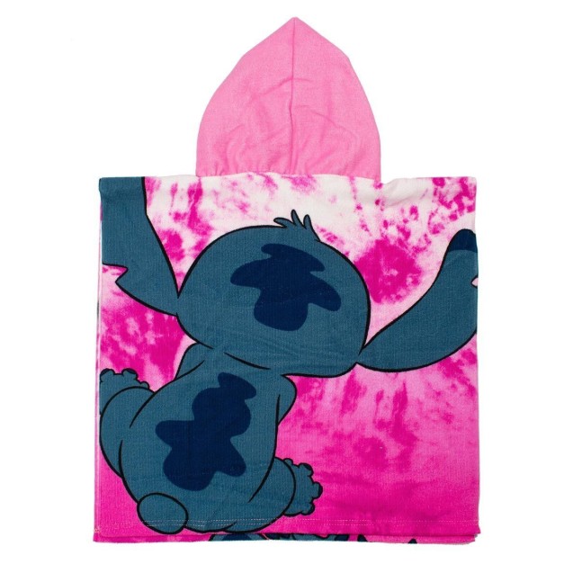Πόντσο Θαλάσσης Quick Dry Disney Home Lilo & Stitch 22 50x100 Pink Πόντσο Θαλάσσης Quick Dry Disney Home Lilo & Stitch 22 50x100 Pink