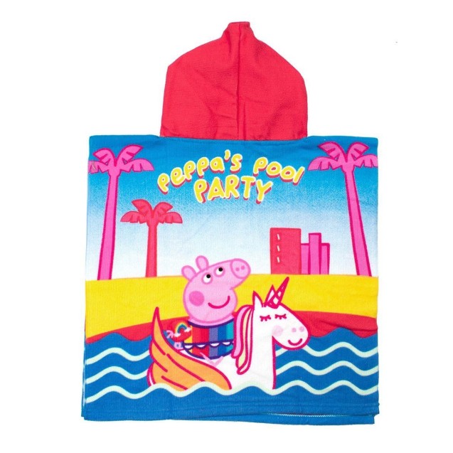 Πόντσο Θαλάσσης Quick Dry Hasbro Peppa Pig 32 50x100 Pink Πόντσο Θαλάσσης Quick Dry Hasbro Peppa Pig 32 50x100 Pink