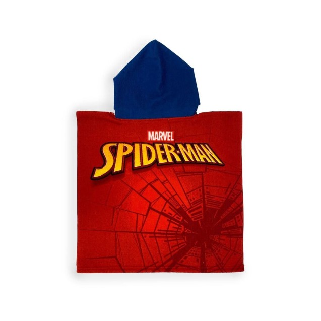 Πόντσο Θαλάσσης Quick Dry Marvel Spider-Man 25 50x100 Red Πόντσο Θαλάσσης Quick Dry Marvel Spider-Man 25 50x100 Red
