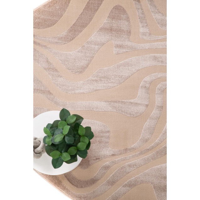 Χαλί Organic 265 BEIGE Royal Carpet - 200 x 200 cm Χαλί Organic 265 BEIGE Royal Carpet - 200 x 200 cm
