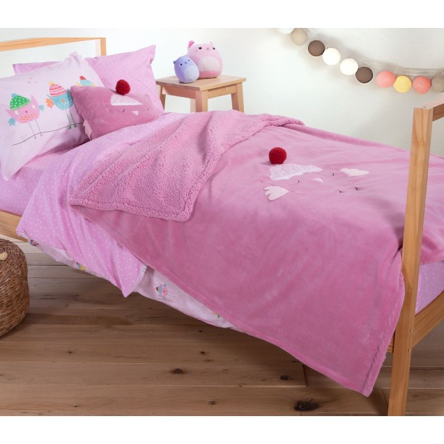 Παιδικό Ριχτάρι Πολυθρόνας Nef-Nef Tweet So Sweet-Lovely Rose 130x180 Παιδικό Ριχτάρι Πολυθρόνας Nef-Nef Tweet So Sweet-Lovely Rose 130x180