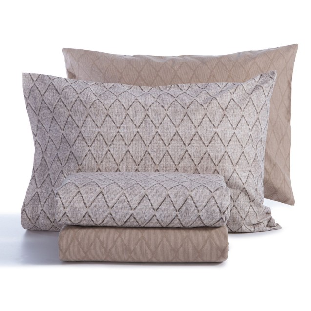 Σετ Σεντόνια Μονά 3 Τεμαχίων Nef-Nef Torredo Beige 160x260 Σετ Σεντόνια Μονά 3 Τεμαχίων Nef-Nef Torredo Beige 160x260