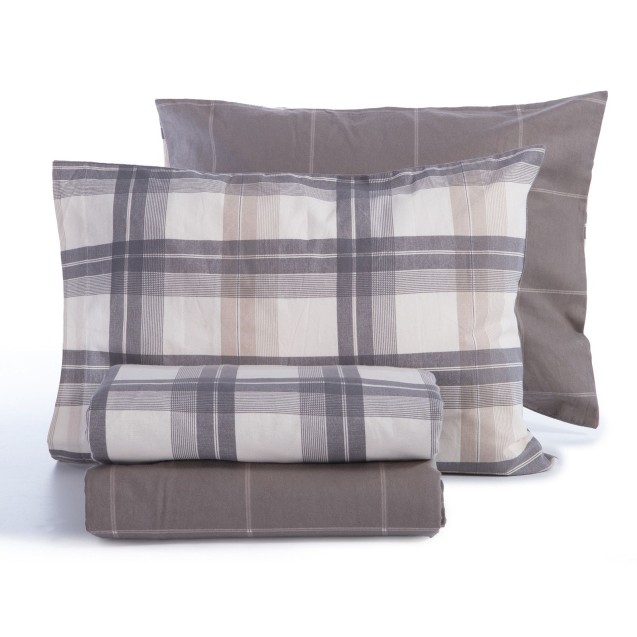 Σετ Σεντόνια Μονά 3 Τεμαχίων Nef-Nef Charlie Grey 160x260 Σετ Σεντόνια Μονά 3 Τεμαχίων Nef-Nef Charlie Grey 160x260