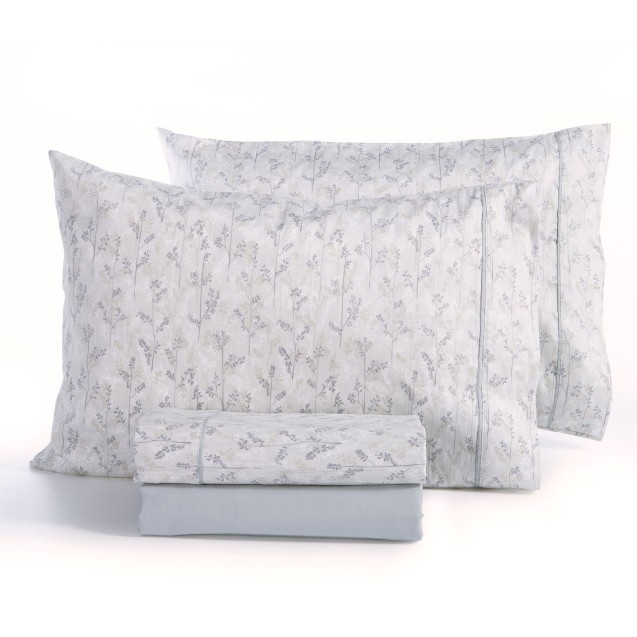 Σετ Σεντόνια King Size 4 Τεμαχίων Nef-Nef Darwood L.Grey 270x280 Σετ Σεντόνια King Size 4 Τεμαχίων Nef-Nef Darwood L.Grey 270x280