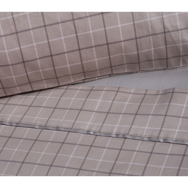 Σετ Παπλωματοθήκη Υπέρδιπλη 3 Τεμαχίων Nef-Nef Gren Beige 240x230 Σετ Παπλωματοθήκη Υπέρδιπλη 3 Τεμαχίων Nef-Nef Gren Beige 240x230