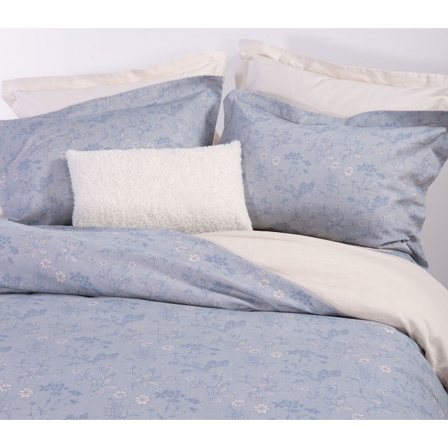 Σετ Σεντόνια Υπέρδιπλα 4 Τεμαχίων Nef-Nef Vista L.Blue 240x270 Σετ Σεντόνια Υπέρδιπλα 4 Τεμαχίων Nef-Nef Vista L.Blue 240x270