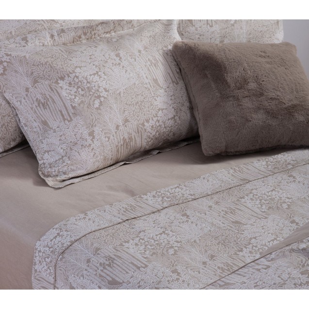 Σετ Σεντόνια Υπέρδιπλα 4 Τεμαχίων Nef-Nef Thron Beige 240x270 Σετ Σεντόνια Υπέρδιπλα 4 Τεμαχίων Nef-Nef Thron Beige 240x270