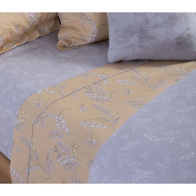Σετ Σεντόνια Υπέρδιπλα 4 Τεμαχίων Nef-Nef Verden Honey 240x270 Σετ Σεντόνια Υπέρδιπλα 4 Τεμαχίων Nef-Nef Verden Honey 240x270