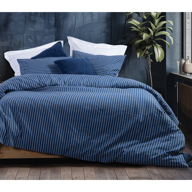 Σετ Σεντόνια Διπλά 4 Τεμαχίων Nef-Nef Nau Coast True Navy 200x270 Σετ Σεντόνια Διπλά 4 Τεμαχίων Nef-Nef Nau Coast True Navy 200x270