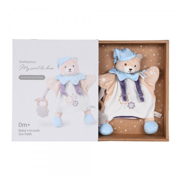 Μαλακό Πανάκι Teddy Flower Nani Cuddle & Puppet 60-109 Μαλακό Πανάκι Teddy Flower Nani Cuddle & Puppet 60-109
